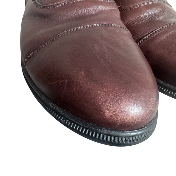 Carets FER Oxblood Oxford Cap Toe Dress Shoes Size 13 EE Leather Barefoot Luxury main image 9